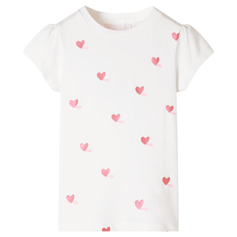 Vidaxl kindershirt 104 ecru