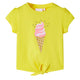 Vidaxl kindershirt 128 geel