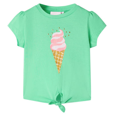 VidaXL Kindershirt 92 lichtgroen