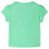 VidaXL Kindershirt 92 lichtgroen