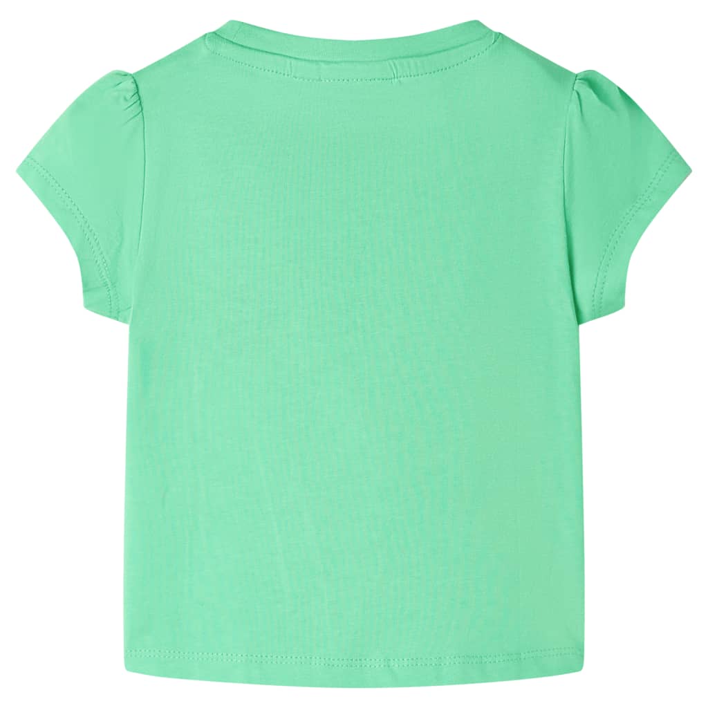 VidaXL Kindershirt 104 lichtgroen