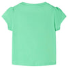 Vidaxl kindershirt 104 lichtgroen