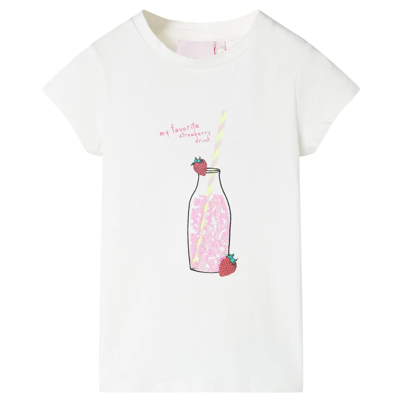 VidaXL Kindershirt 104 ecru