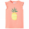 VidaXL Kindershirt 104 neonkoraal