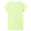 Vidaxl kindershirt 116 fluorescerend geel