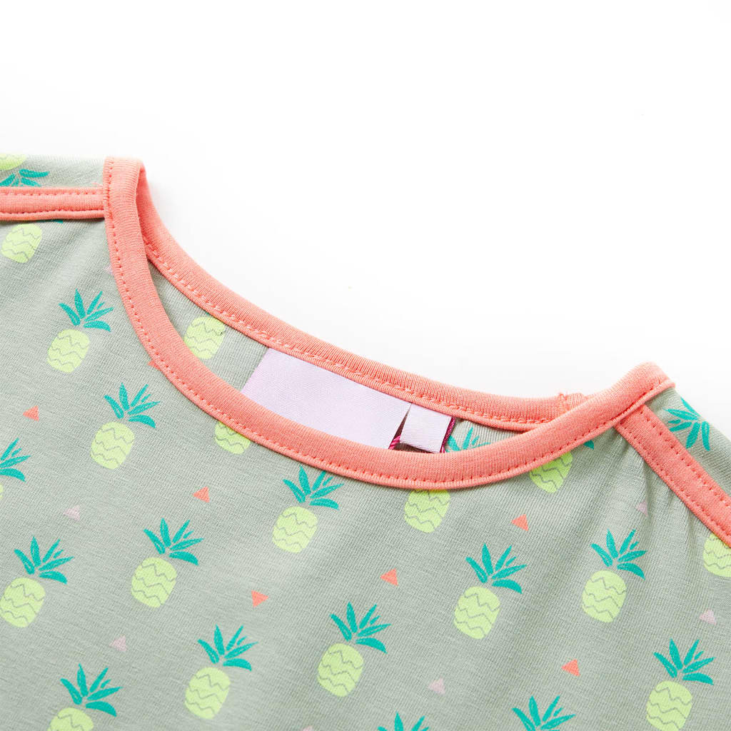 Vidaxl kinderjurk 116 oudmint