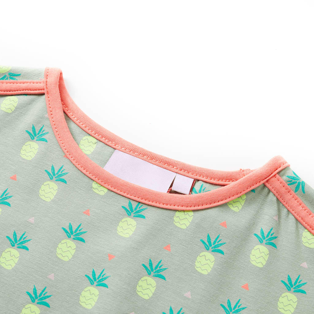 Vidaxl kinderjurk 140 oudmint