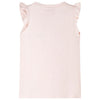 VidaXL Kindershirt met ruches aan de mouwen 116 zachtroze