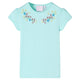 VidaXL Kindershirt 140 lichtzeeblauw
