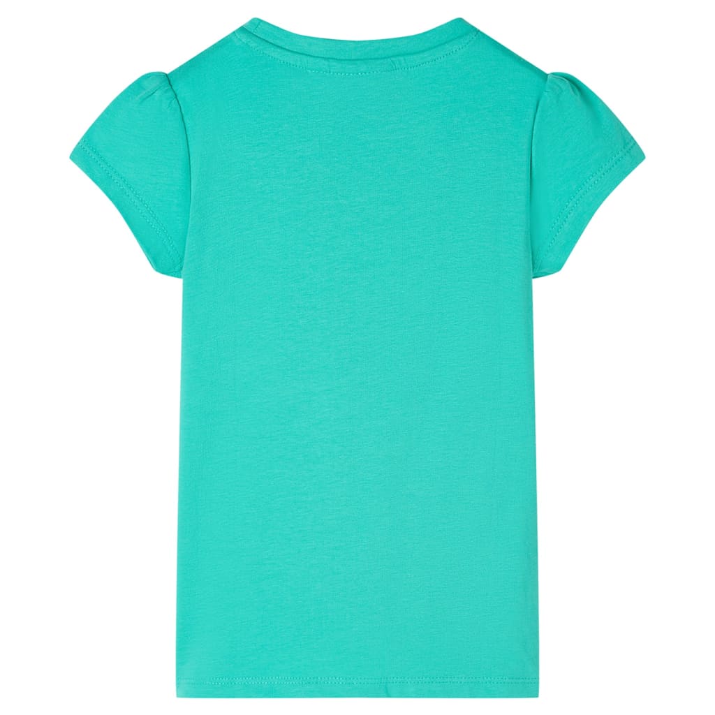 VidaXL Kindershirt 104 mintkleurig