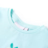 VidaXL Kindershirt 92 lichtzeeblauw