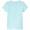 Vidaxl kindershirt 116 lichtzeeblauw