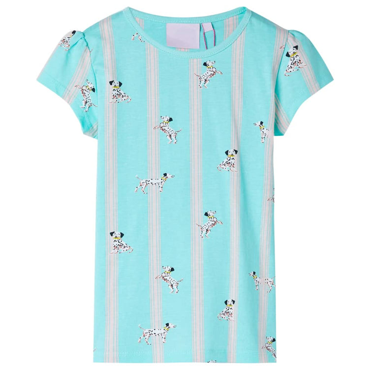 Vidaxl kinderpyjama met korte mouwen 128 ecru