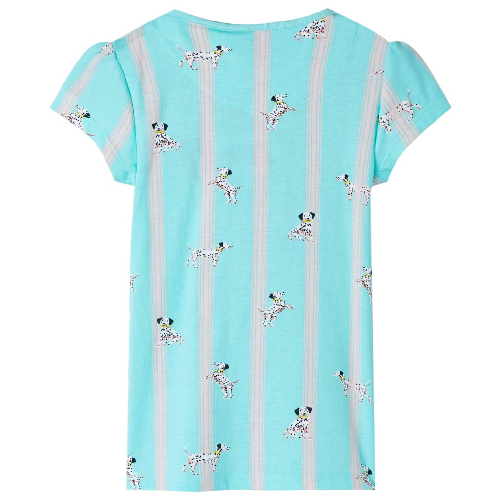 Vidaxl kinderpyjama met korte mouwen 128 ecru