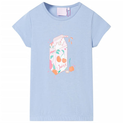 VidaXL Kindershirt 116 blauw