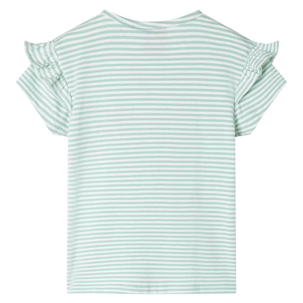 VidaXL Kindershirt 92 mintkleurig