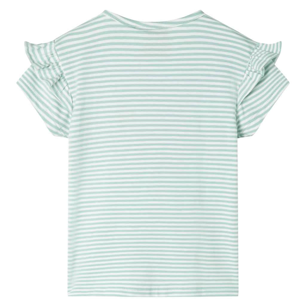 VidaXL Kindershirt 104 mintkleurig