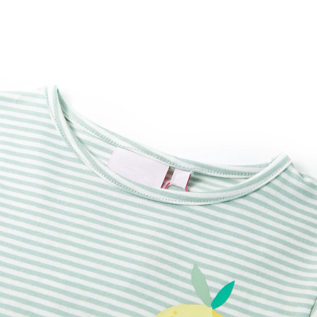 VidaXL Kindershirt 104 mintkleurig