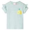 VidaXL Kindershirt 116 mintkleurig