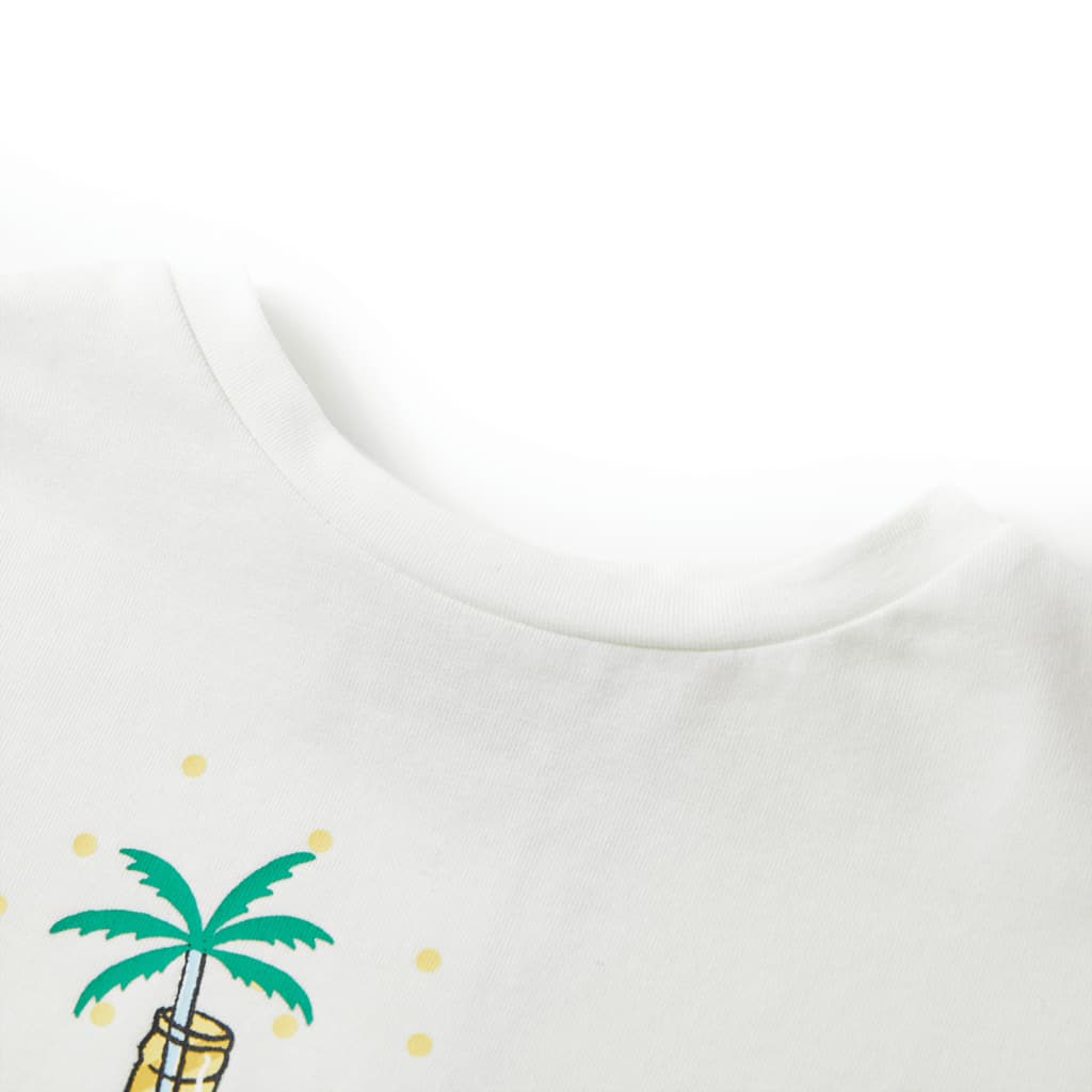 Vidaxl kindershirt 128 ecru