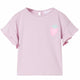 Vidaxl kindershirt met mouwen met ruches 116 lila