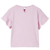 VidaXL Kindershirt met mouwen met ruches 140 lila