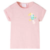VidaXL Kindershirt 92 lichtroze