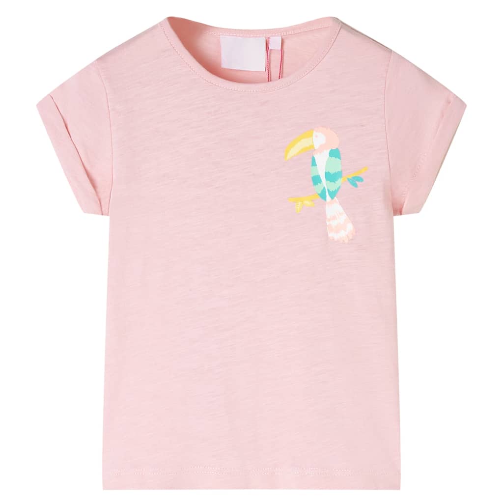 VidaXL Kindershirt 140 lichtroze