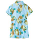 Vidaxl kinderjurk 116 blauw