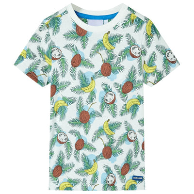 VidaXL Kindershirt met korte mouwen 116 meerkleurig