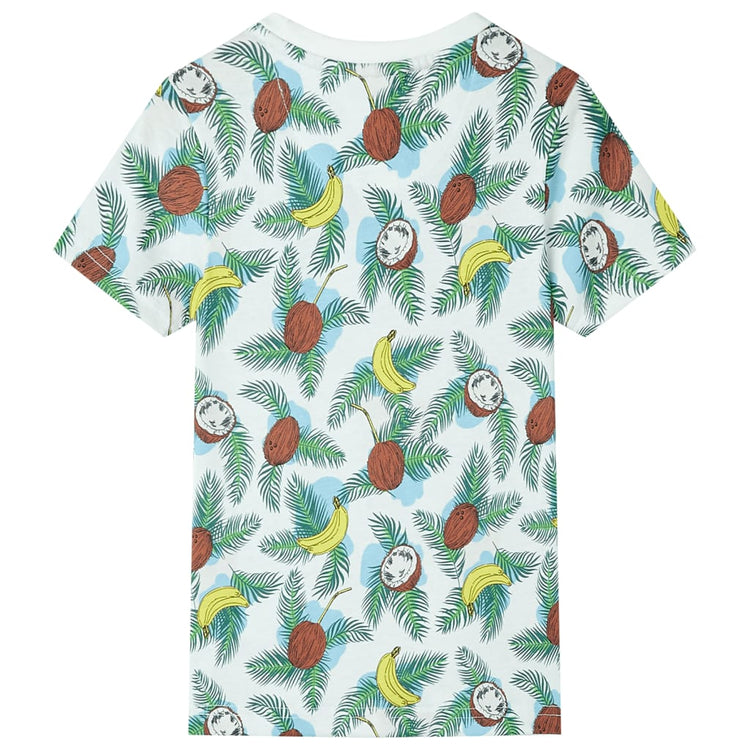 Vidaxl kindershirt met korte mouwen 128 meerkleurig