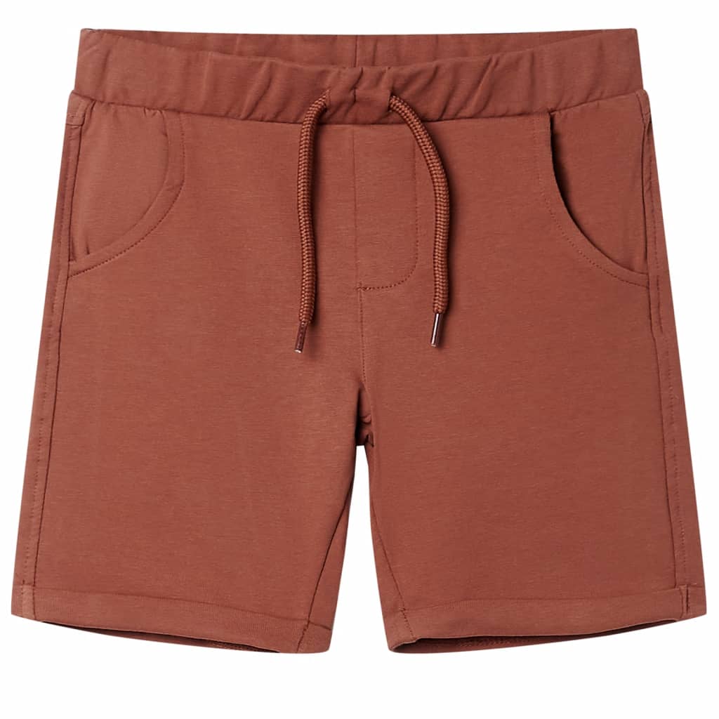 VidaXL Kindershort met trekkoord 92 bruin