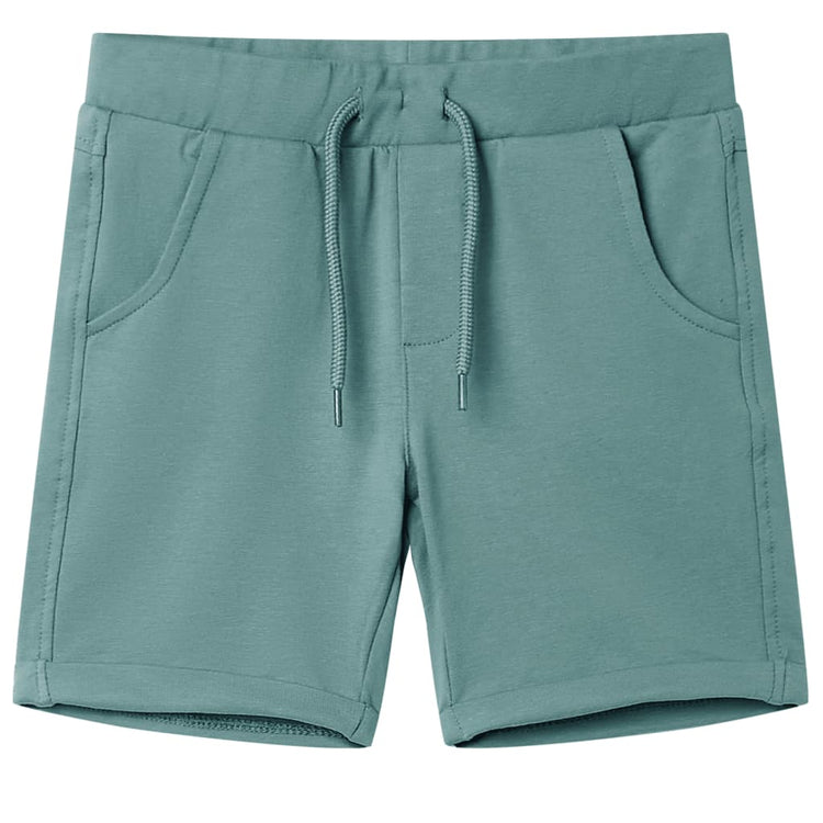 Vidaxl kindershorts met trekkoord 104 oudpetrol