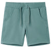Vidaxl kindershorts met trekkoord 116 oudpetrol