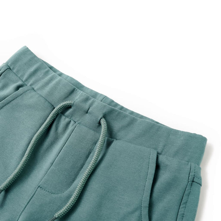 Vidaxl kindershorts met trekkoord 116 oudpetrol