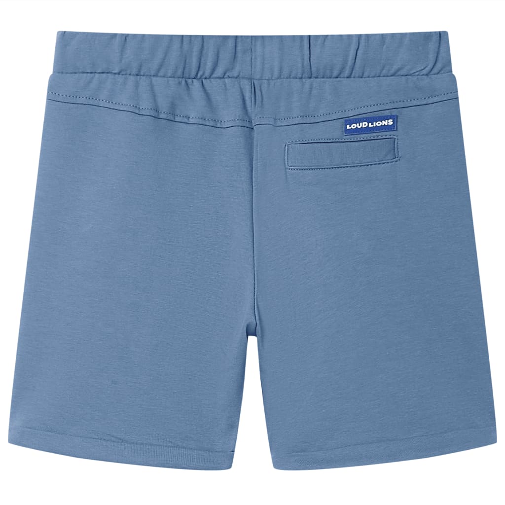 VidaXL Kindershorts met trekkoord 92 donkerblauw