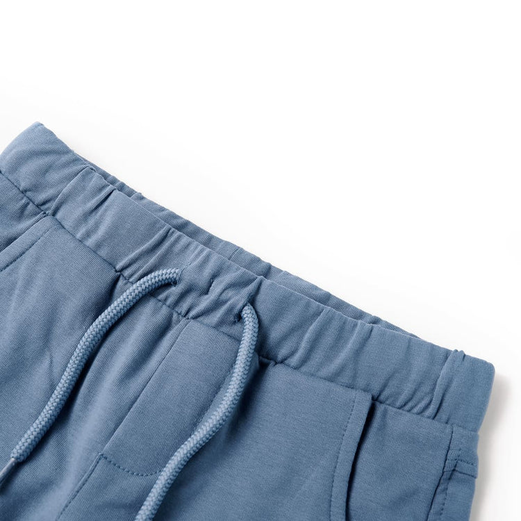 Vidaxl kindershorts met trekkoord 104 donkerblauw