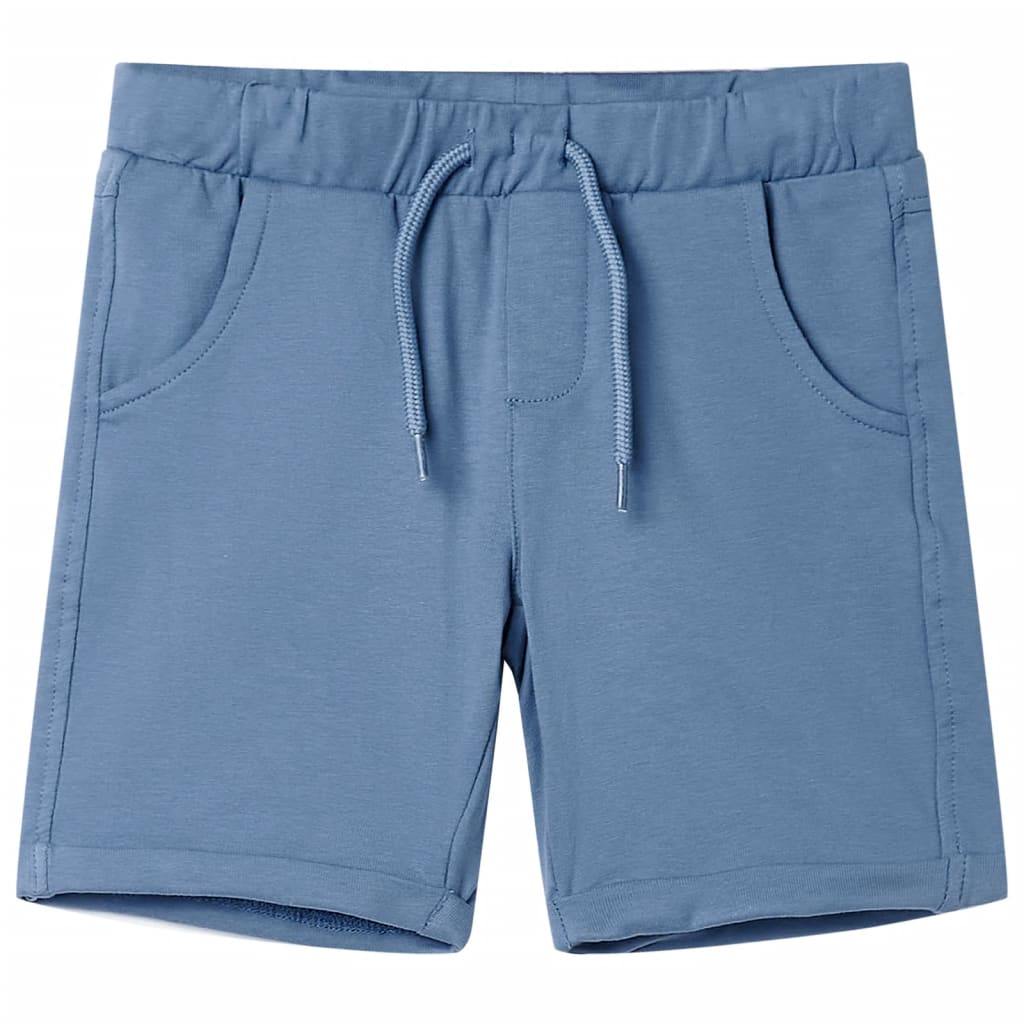 Vidaxl kindershorts met trekkoord 116 donkerblauw