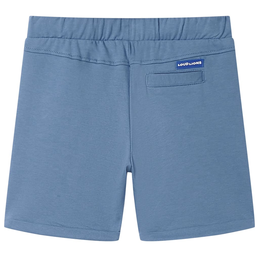 VidaXL Kindershorts met trekkoord 116 donkerblauw