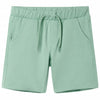 Vidaxl kindershorts met trekkoord 128 lichtkaki