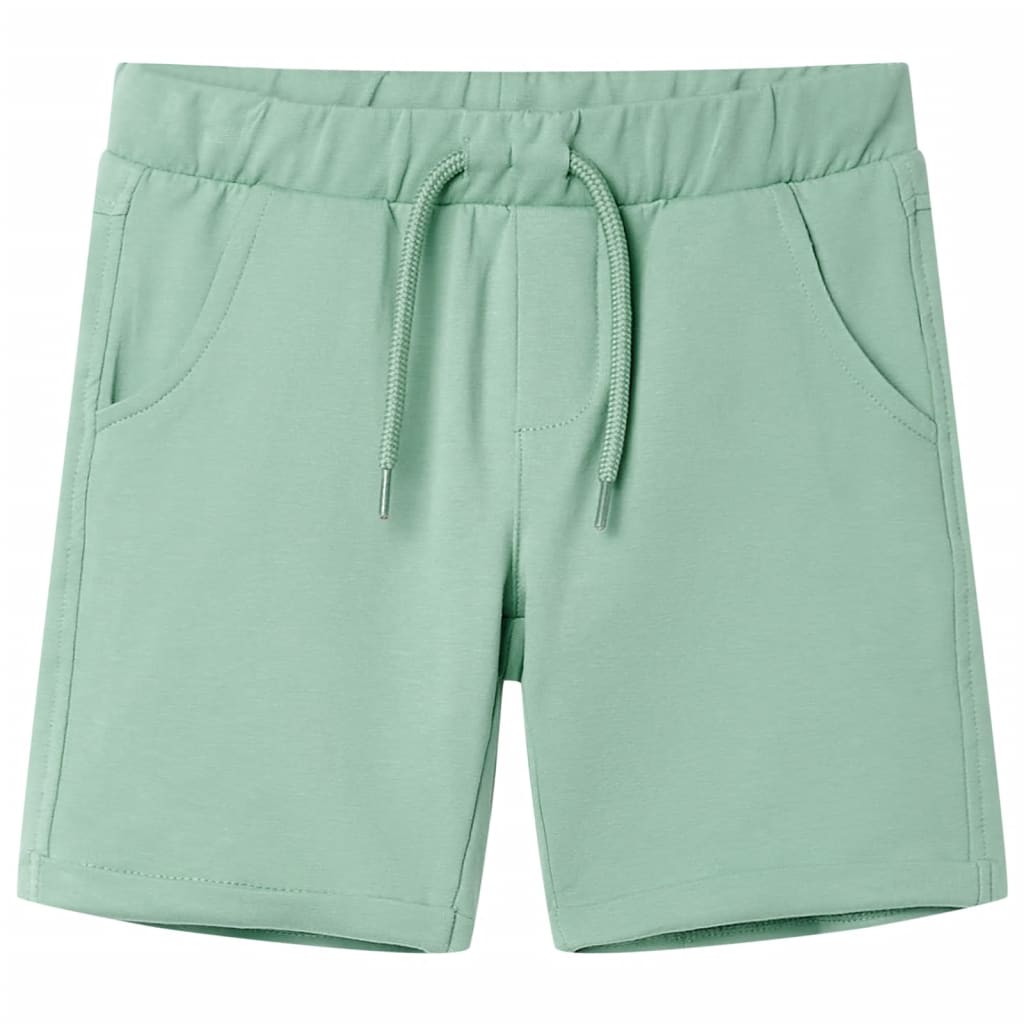 Vidaxl kindershorts met trekkoord 140 lichtkaki