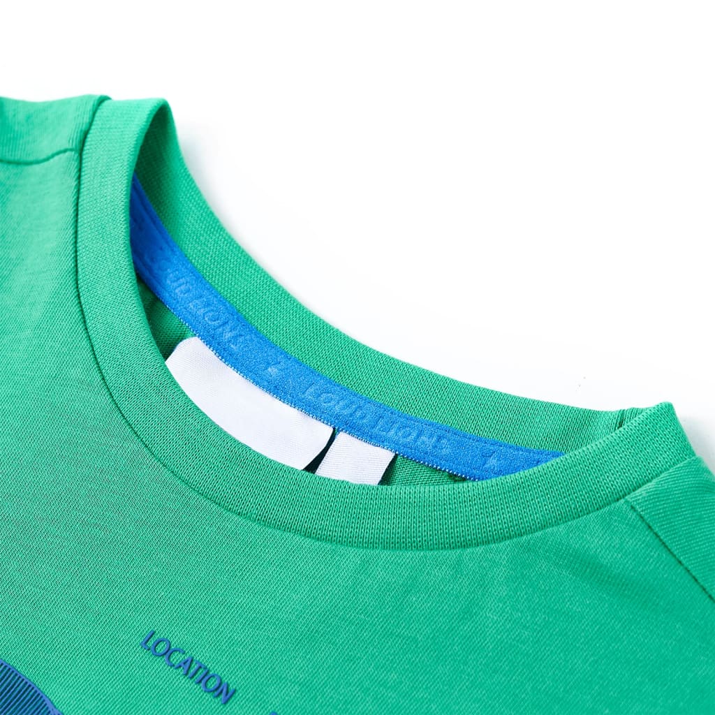 Vidaxl kindershirt 104 groen