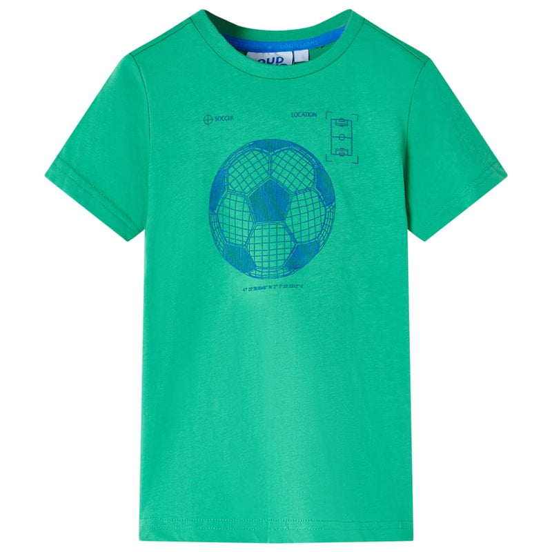 Vidaxl kindershirt 116 groen