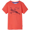 VidaXL Kindershirt 92 lichtrood