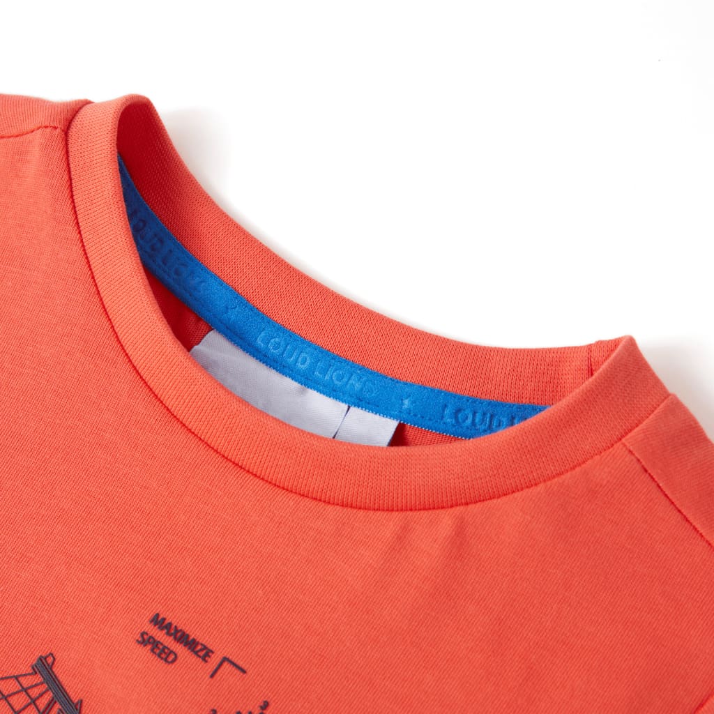 Vidaxl kindershirt 140 lichtrood