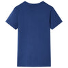 Vidaxl kindershirt 104 donkerblauw
