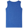 Vidaxl kindertopje 92 gemêleerd blauw