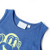 Vidaxl kindertopje 92 gemêleerd blauw