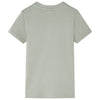 Vidaxl kindershirt 140 lichtkakikleurig