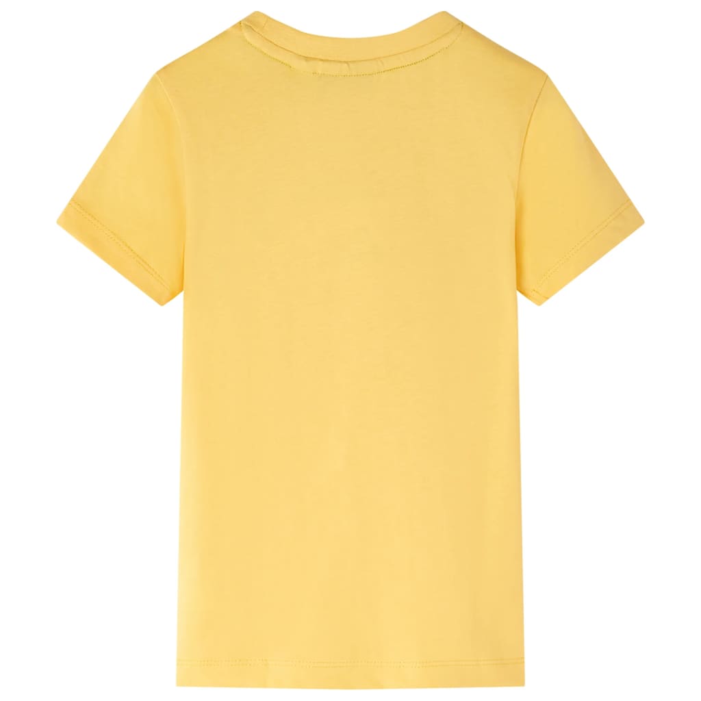 Vidaxl kindershirt 116 lichtokerkleurig